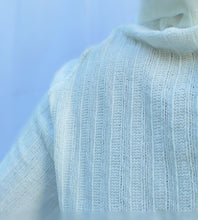 Load image into Gallery viewer, Mon Amie Cherry, Sexy Sweater, White sweater, soft , cropped sweater, casual, streetwear, 
